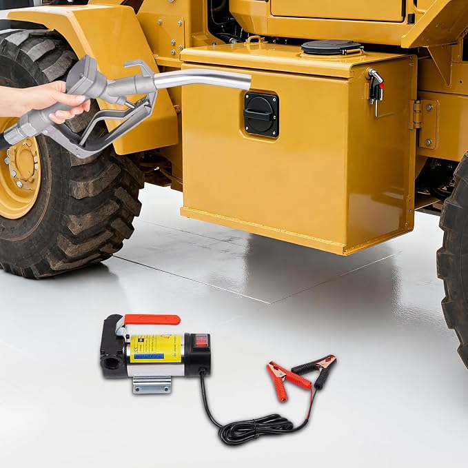 Diesel Transfer Pump Kit 45L/min, 12V DC Electric Oil Transfer Pump - Image 5