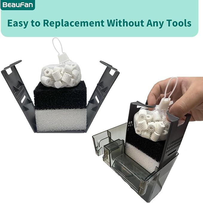 4 Set of Upgraded Three-Stage Filtration Tank Filter Maintenance Kit, - Image 4