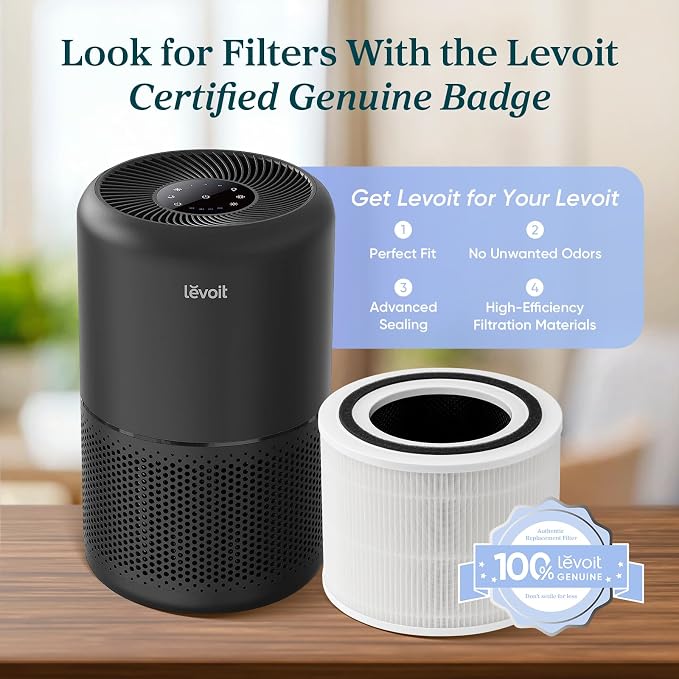 LEVOIT Air Purifier for Home Allergies Pets in Bedroom, Covers Up to 1073 ft² - Image 5