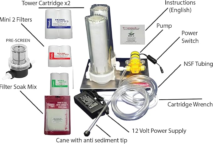 Fermtech Mini 2 Electric Sediment Filter Starter Kit - Image 2