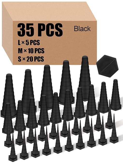 Hydraulic Oil Service Plugs Large Medium Small Sizes Multi Pack Rubber Drip by Innconee