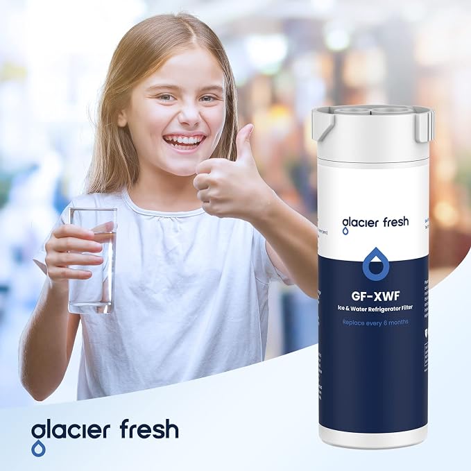 GLACIER FRESH XWF Replacement For GE XWF Refrigerator Water Filter Pack of 1 - Image 8