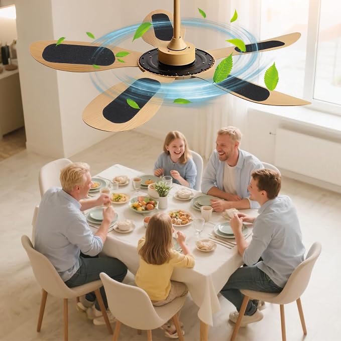 15 Pack Ceiling Fan Filters, Unscented Activated Coconut Shell Carbon Ceiling - Image 6