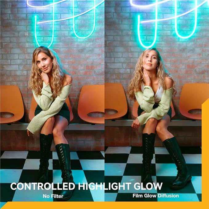 NiSi - JetMag Pro 82MAG Film Glow 1/4 - Cinematic Mist Glow Diffusion Filter - Image 5