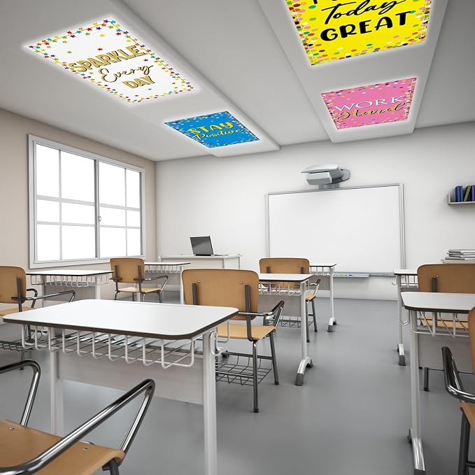 8 Pcs Fluorescent Light Covers - Image 7