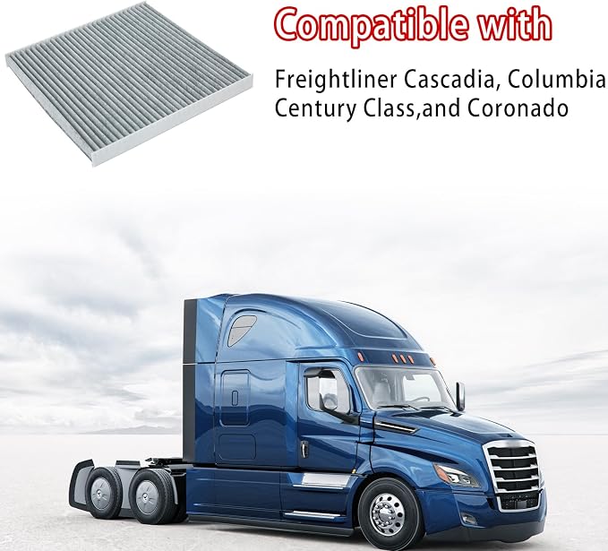 P609422 cabin air filter with Activated Carbon Compatible with Freightliner - Image 2
