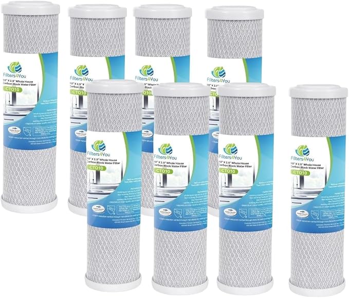 CFS – Carbon Block Water Filter Cartridge Compatible by CompleteFiltrationServices