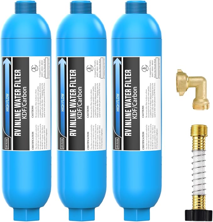 Lifefilter RV Inline Water Filter by Lifefilter