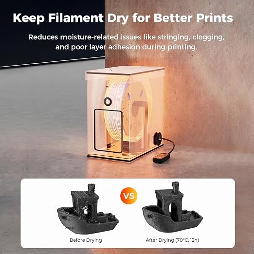 Creality Chamber Heater for 3D Printer Enclosure, Adjustable Hot Air Heater up - Image 6