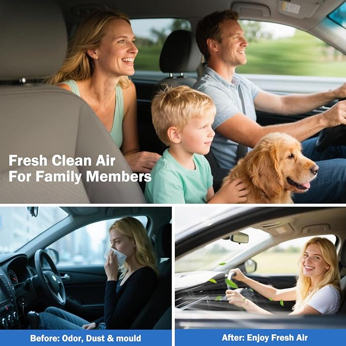 2PCS Cabin Air Filter Accessories Compatible - Image 7