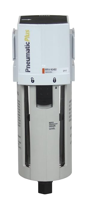 PneumaticPlus PPF4-N04B Compressed Air Particulate Filter 1/2" NPT, 5 Micron - Image 2