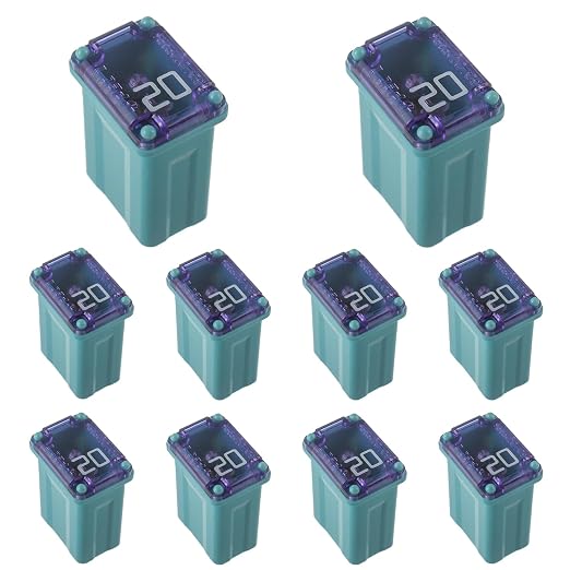 20A 20AMP 32V Slow Blow FMM MCASE Type Fuses 608820 Micro Female Cartridge by Unknown