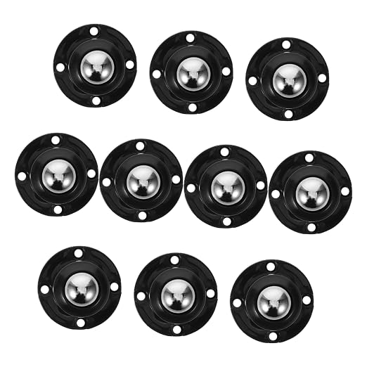 Alipis 10pcs Mini Caster Wheels by Alipis