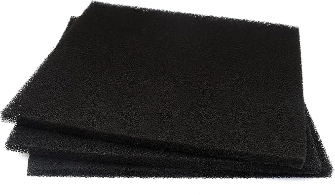 Cut to Fit Activated Carbon Media Pad, Pre Filter Carbon Sponge - Image 2