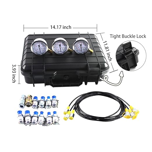 SINOCMP Hydraulic Pressure Test Kit - Image 8