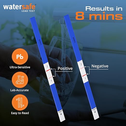 USA-Made – Watersafe® Lead in Drinking Water Test Kit – EPA-Compliant & - Image 4