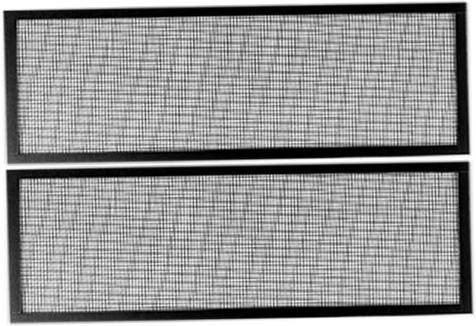 2Pcs Floor Register Cover Trap, 5x9 Inch Magnetic Air Vent Filter Floor Vent by Nirelief