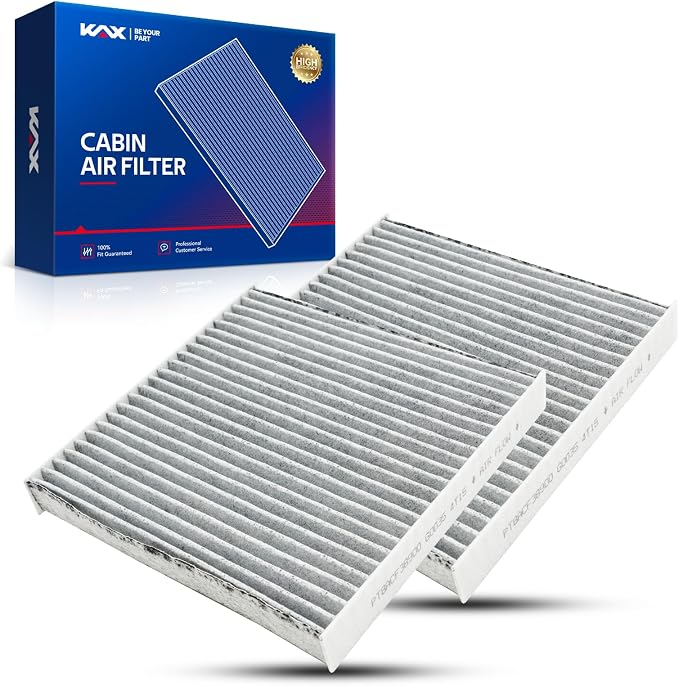KAX HEPA Cabin Air Filter with Activated Carbon, CF12156 Replacement by KAX