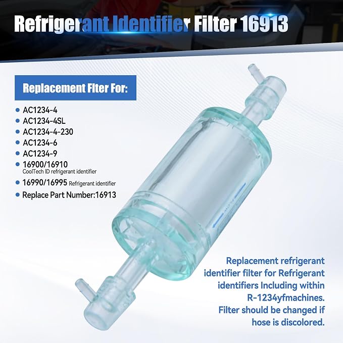 16913 Refrigerant Identifier, Replacement Filter Compatible - Image 4