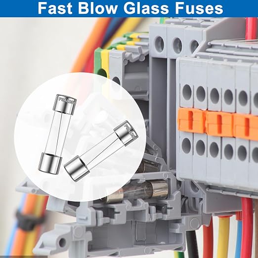 20PCS F3AL250V 5 x 20mm Fast Blow Glass Fuses 3A 3Amp 250V Glass Fuse, 0.2 x - Image 5