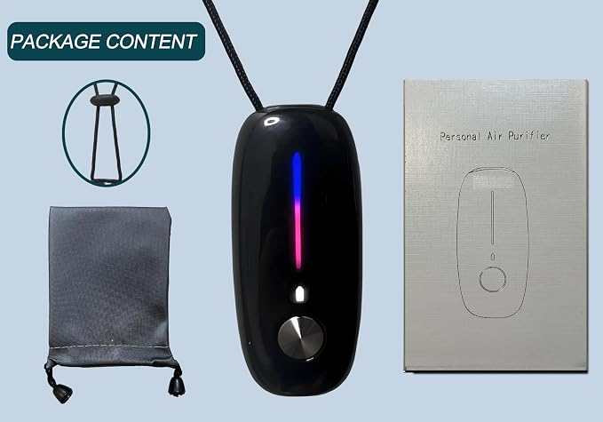 Portable Air Purifier– Wearable Personal Ionizer - Image 8