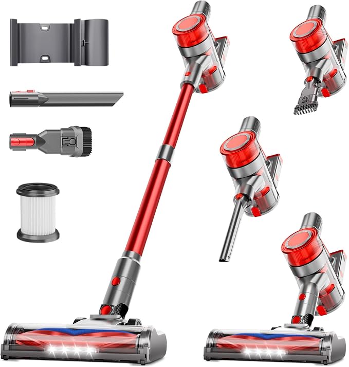Cordless Vacuum Cleaner, Powerful Stick Vacuum Cleaner by fenhua