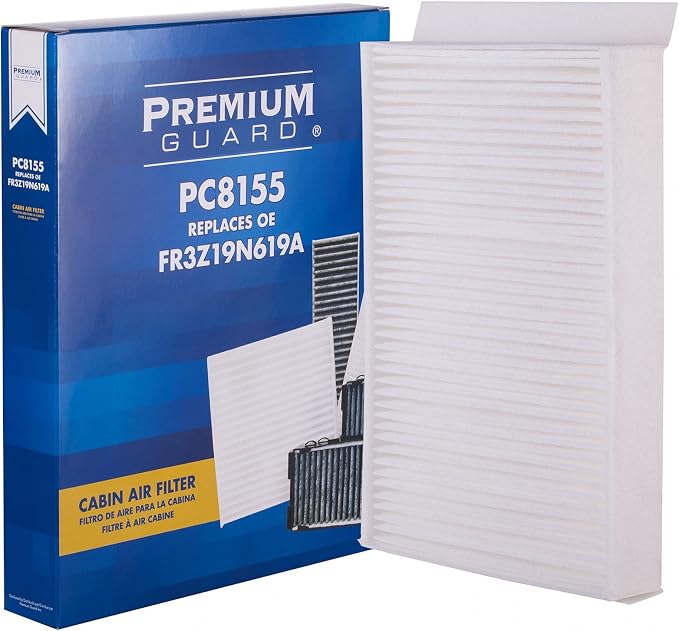 PG Cabin Air Filter PC8155 | Fits 2023-15 Ford Mustang by PremiumGuard
