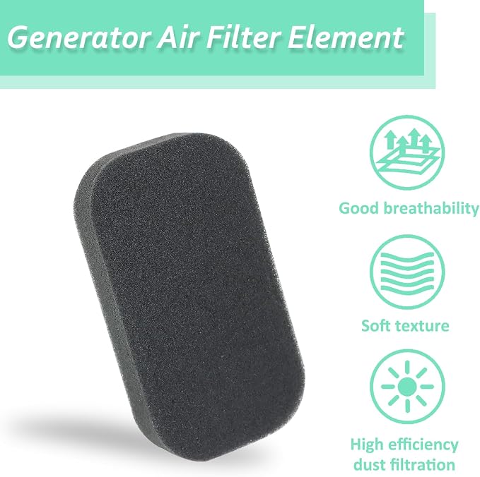 8Pcs 196cc 212cc 224cc Generator Air Filter Compatible - Image 3