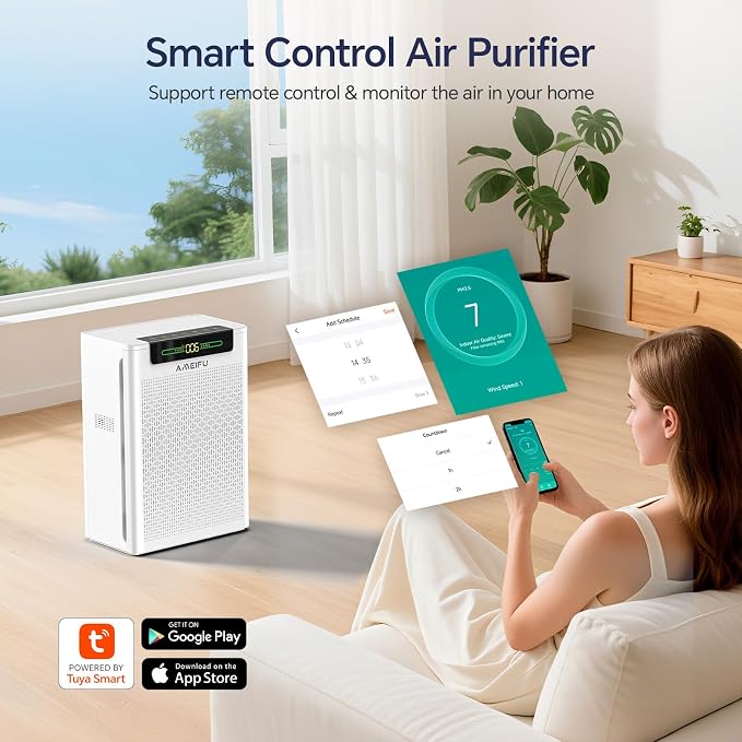 Air Purifiers for Home Large Room Up to 3000 ft², Pet Air Purifier - Image 3