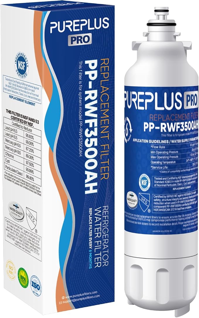 PUREPLUS LT800P NSF/ANSI 53&42 Certified Replacement by PUREPLUS