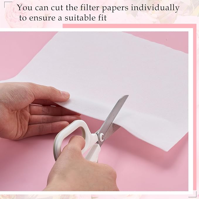 400 Sheets Nail Dust Collector Filter Paper Disposable Nail Dust Suction - Image 5