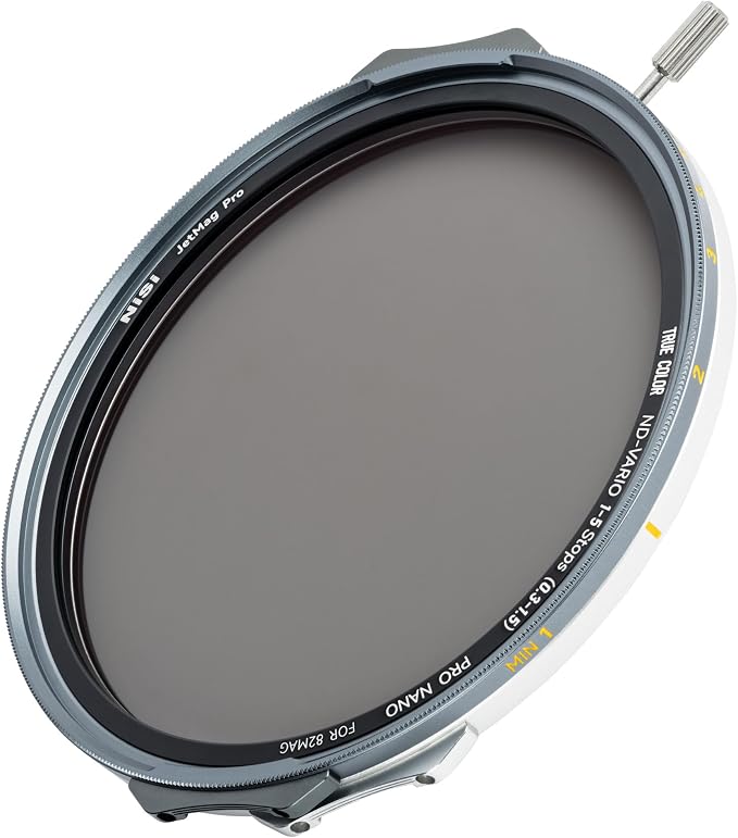 NiSi JetMag Pro 1-5 Stops True Color Variable ND 82MAG Magnetic Filter by NiSiOpticsUSA