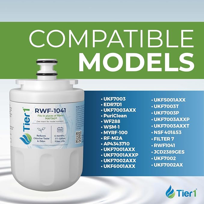 Tier1 RWF1041 UKF7003 Refrigerator Water Filter | Replacement - Image 3