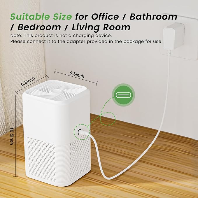 Air Purifiers for Home, H13 HEPA Large Room Up to 1750ft², 3-in-1 Filter - Image 7