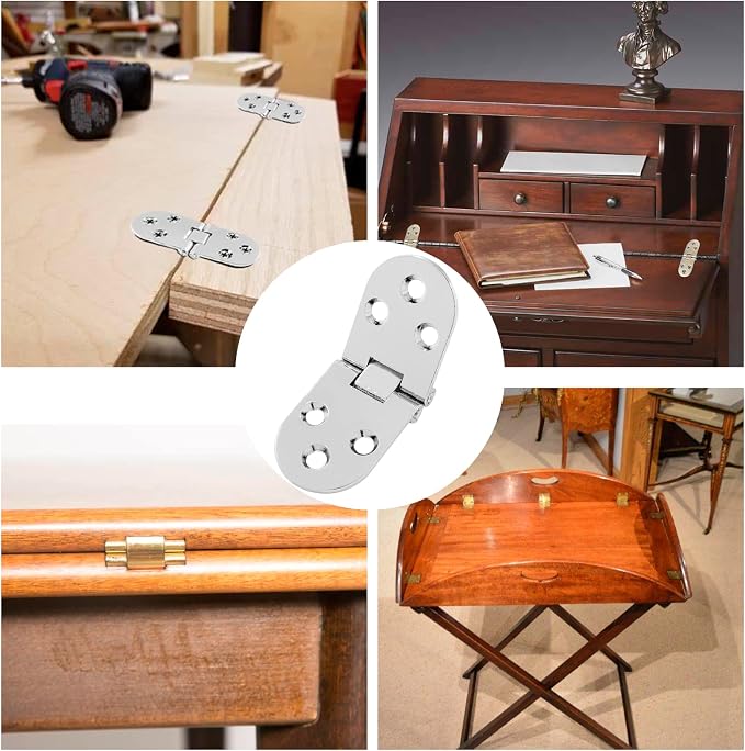 4Pcs Heavy Duty Folding Table Hinges - Image 6