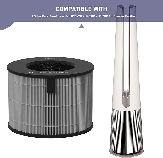 U9CV2B HEPA Filter Replacement Compatible - Image 4