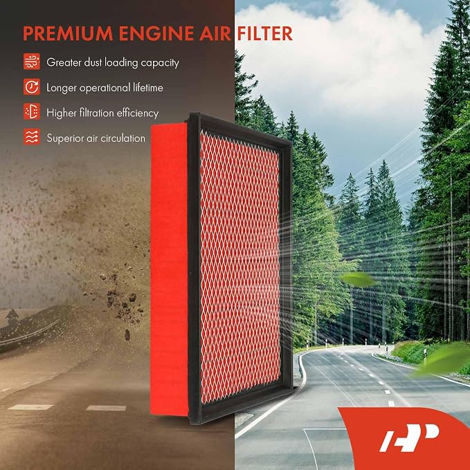 A-Premium Pre-oiled Engine Air Filter Compatible - Image 2