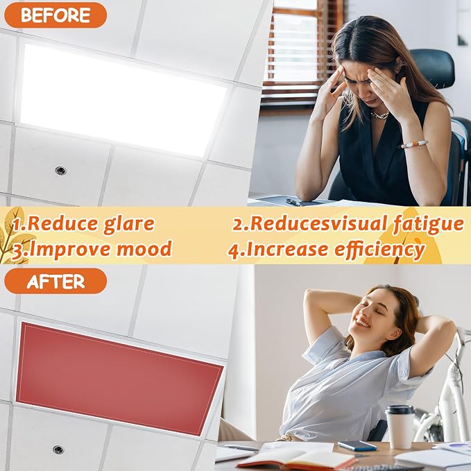 8 Pcs Fluorescent Light Covers - Image 4