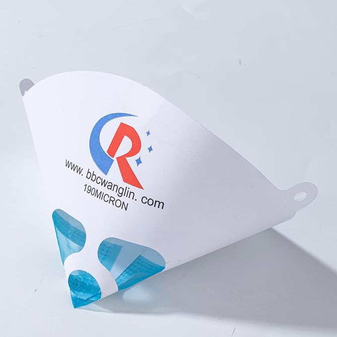 50 Pack of Paint Strainers, Paint Filter Strainer Paper Cone - Image 4