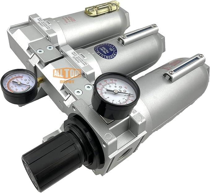 1" NPT SUPER DUTY Industrial Grade Filter Regulator Coalescing Desiccant Dryer - Image 4