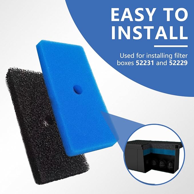 2 Sets Replacement Pond Filter Pads - Image 5