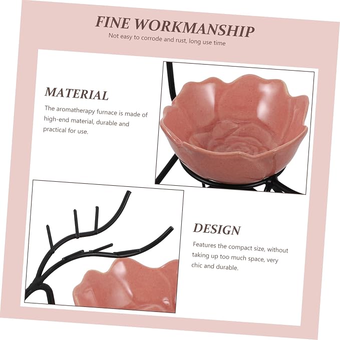 Rose Deer Iron Art Incense Burner - Image 5