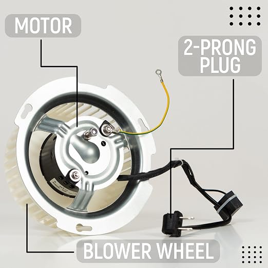 Upgraded 8832NA Bathroom Fan Motor, Compatible - Image 5