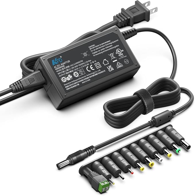 KFD 24V Universal Adapter for Levoit Vital 200S Air Purifier Logitech G920 G29 by KFD