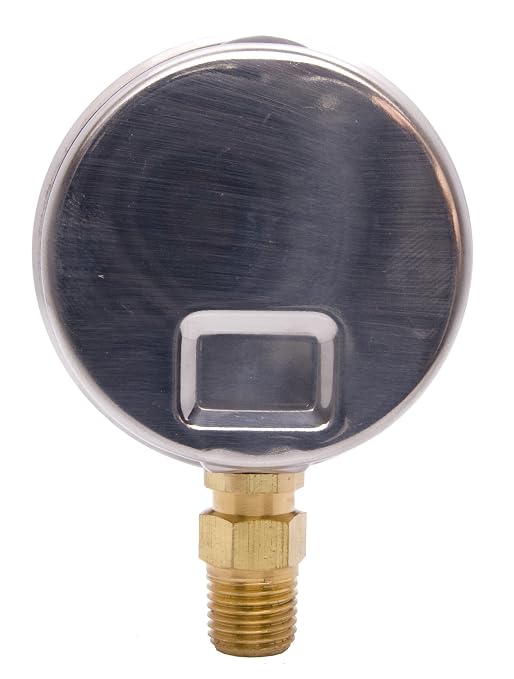 2-1/2" Oil Filled Vacuum Pressure Gauge - Image 3