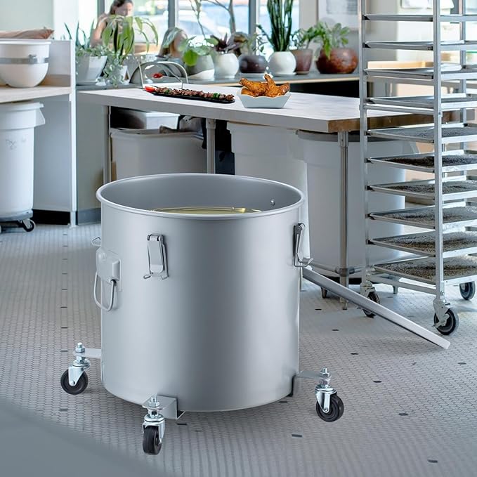 VEVOR Fryer Grease Bucket, 8 Gal Oil Disposal Caddy - Image 8