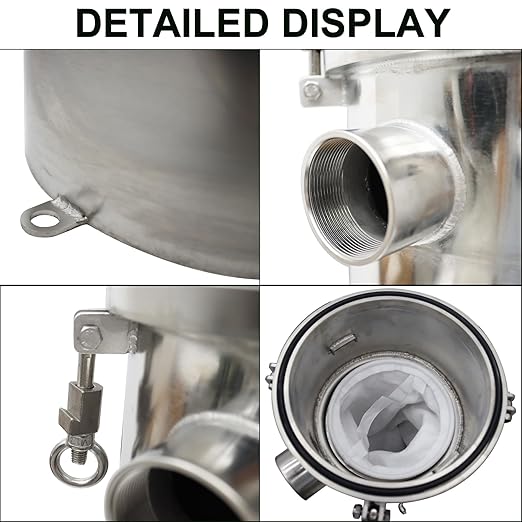 #1 Bag Filter Corrosion-Resistant 304 Stainless Steel Solid-Liquid Separation - Image 3