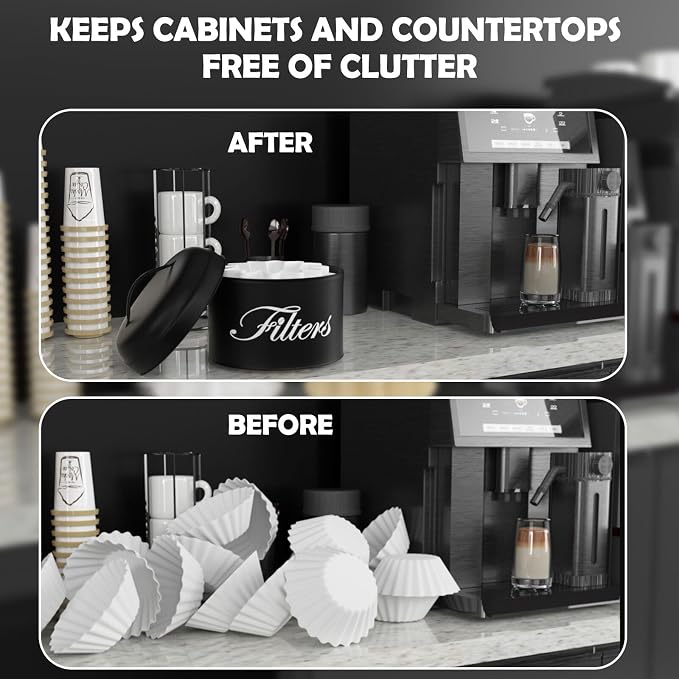 Black Basket Coffee Filter Holder - Image 5