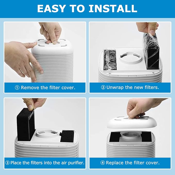 6 Pack LV-H128 Replacement Filter Compatible - Image 7