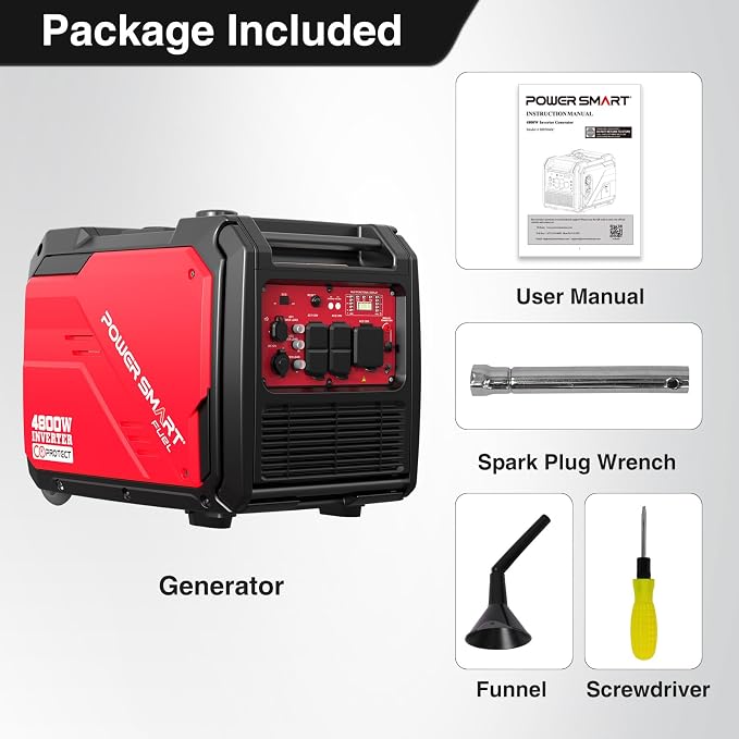 PowerSmart 4800-Watt Portable Inverter Generator - Image 8